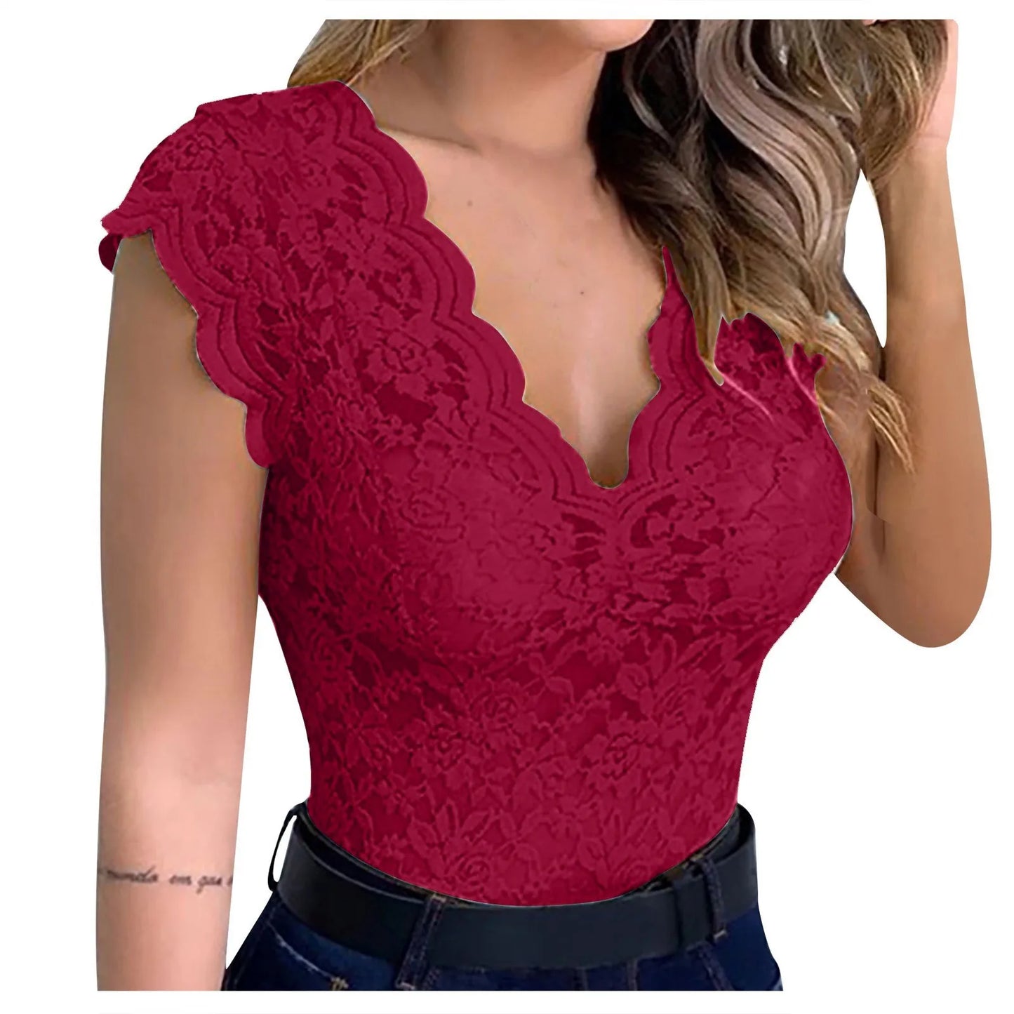 Lace Sexy Camisole V Neck Tank Top Underwear