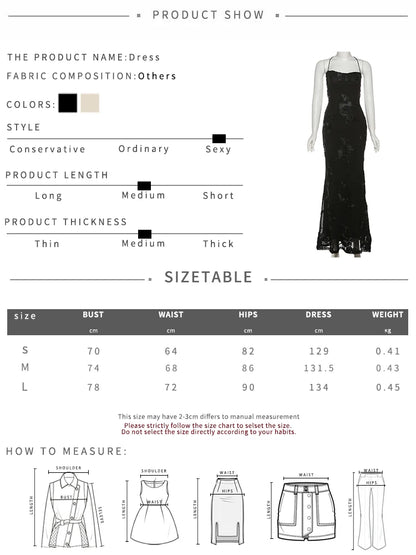 Elegant Flower Embroidery Maxi Dress