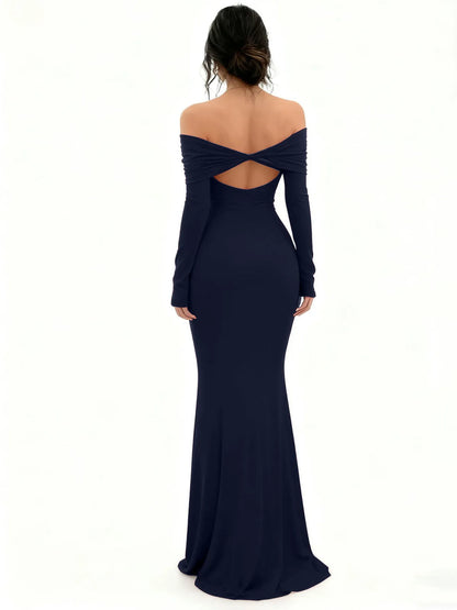 Women's Off-Shoulder Bodycon Dress -