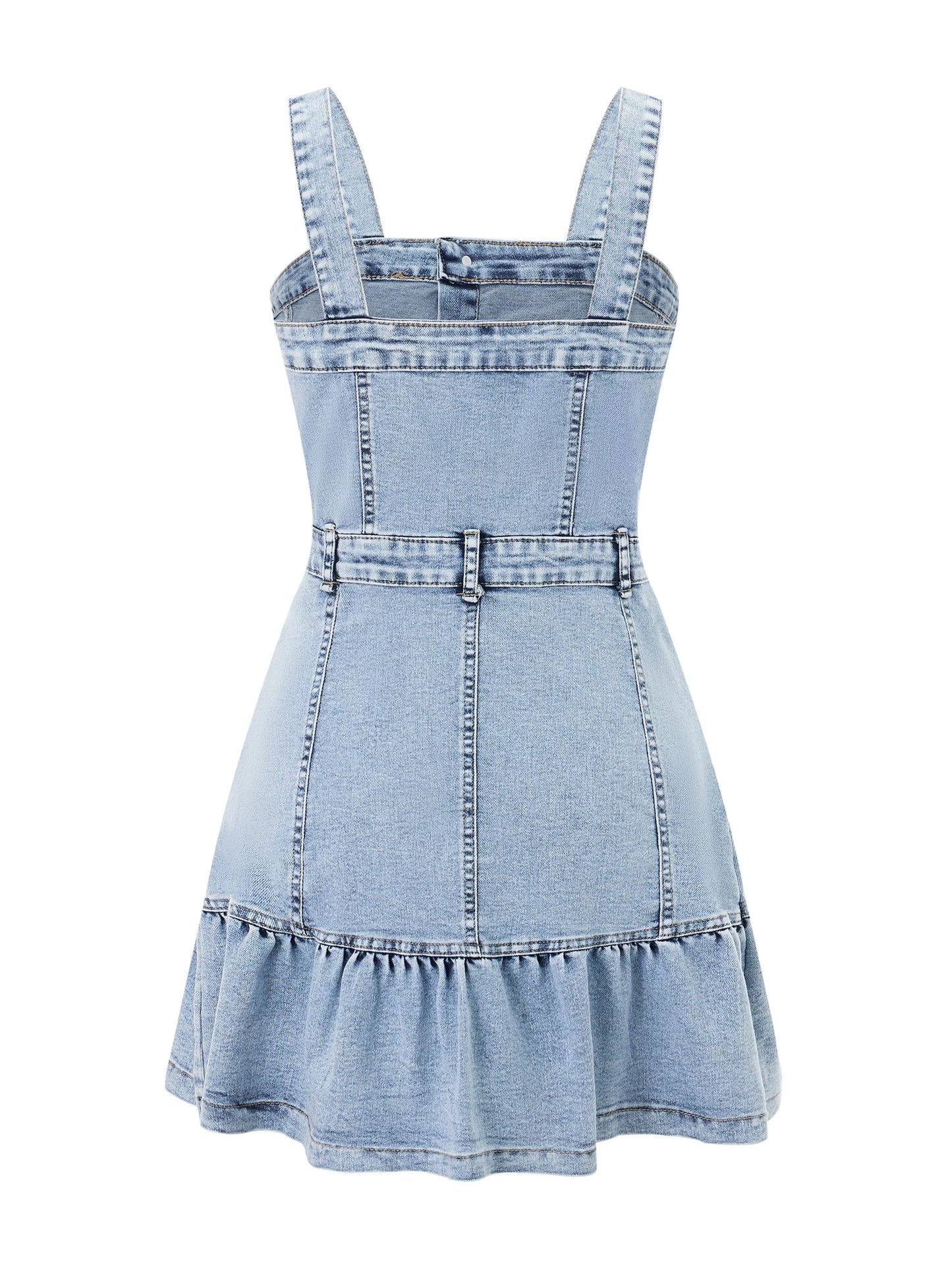 Women s Sleeveless Denim Jumpsuit