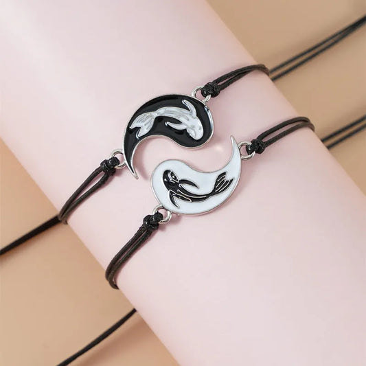 Tai Chi Yin Yang Bracelets Necklaces Pendant