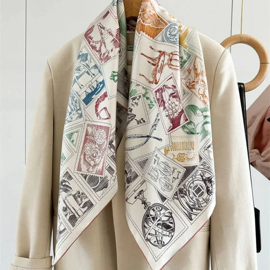 100% Silk Scarves Wraps Shawl