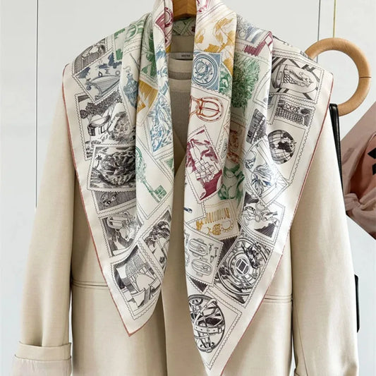 100% Silk Scarves Wraps Shawl