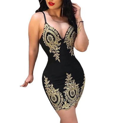 Sexy Party halter dress Sleeveless