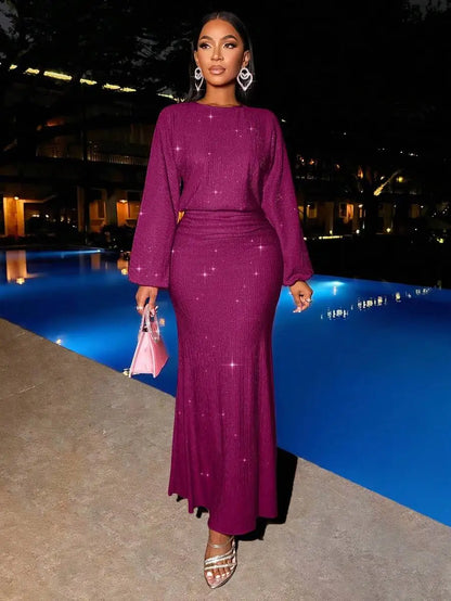 Suitable For Christmas Party Vacation & Dating & Valentine's Day Dating Pink Color Elegant Mermaid