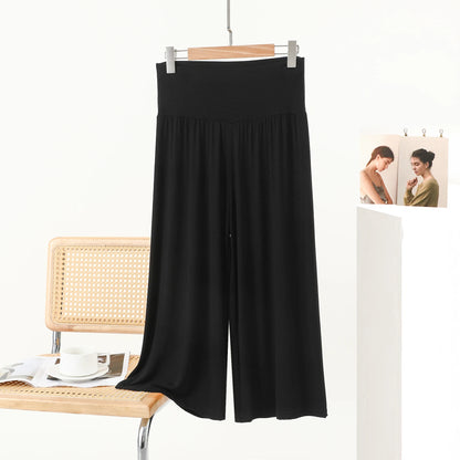 High-Waist Loose Wide-Leg Pants