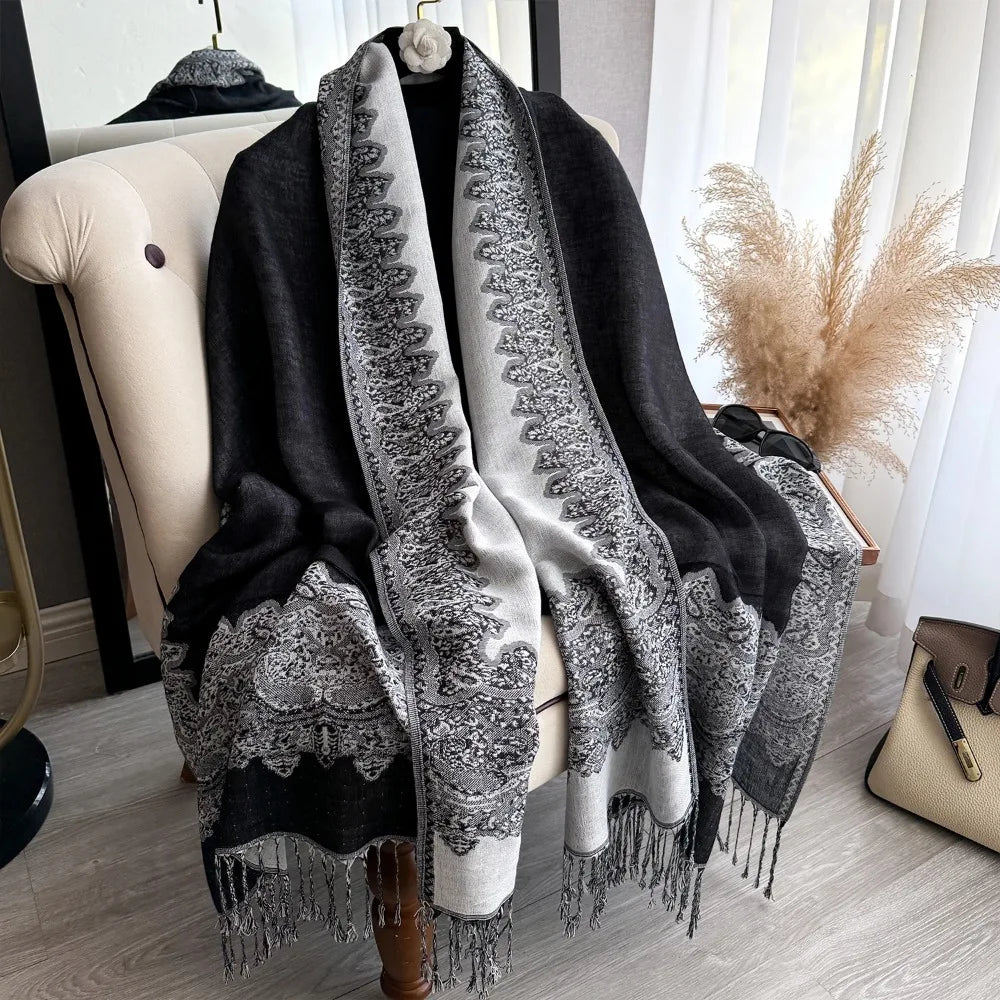 Thick Pashmina Soft Shawl Wrap