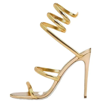 Street Style Ankle Strap Open Toe Sandals