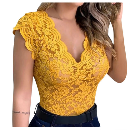 Lace Sexy Camisole V Neck Tank Top Underwear