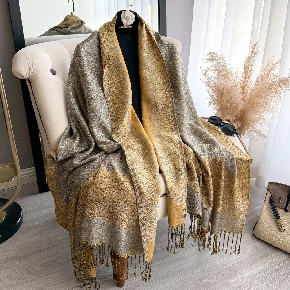 Thick Pashmina Soft Shawl Wrap