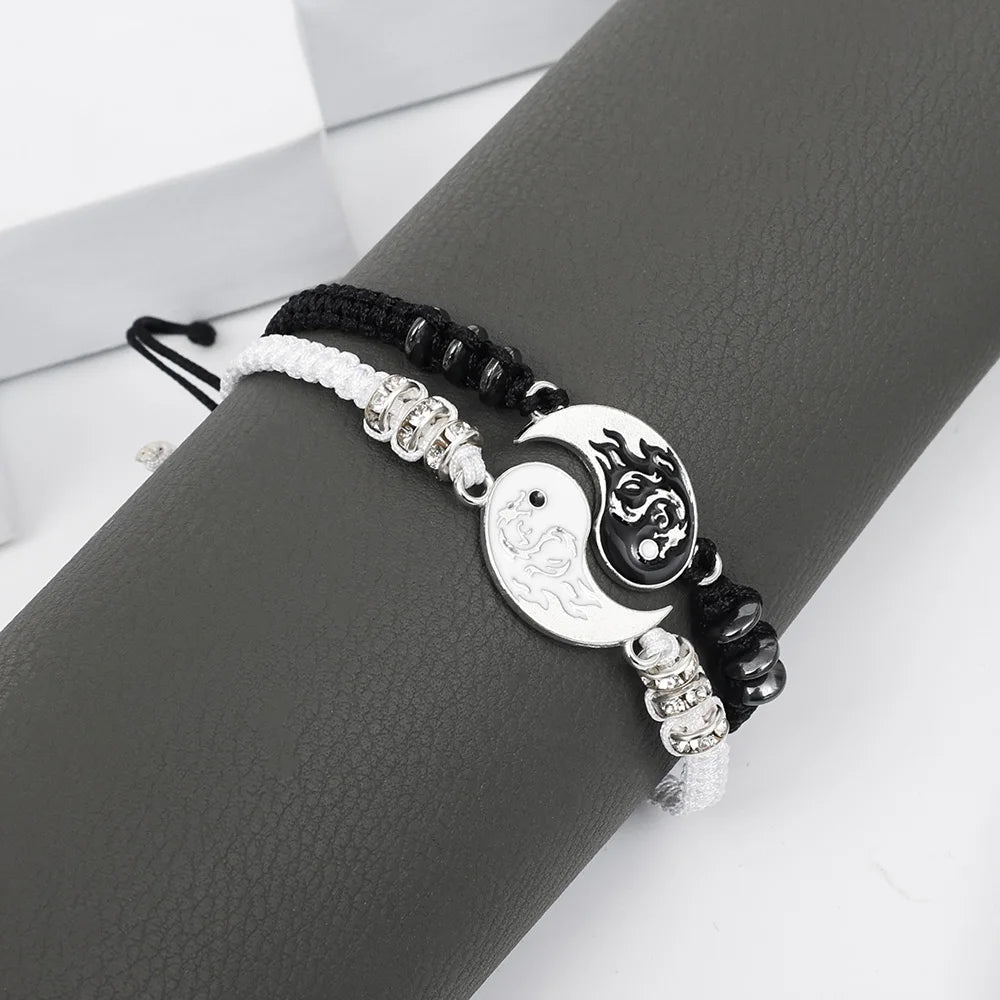 Tai Chi Yin Yang Bracelets Necklaces Pendant