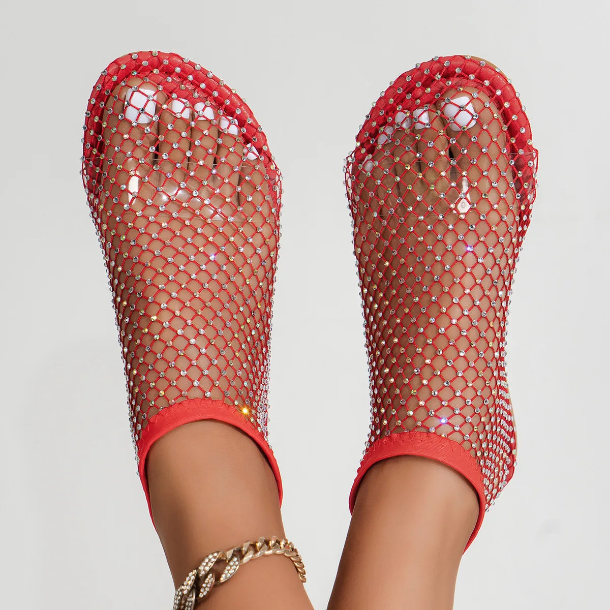Women's New Round Toe Flat Bottom Sandals