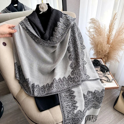 Thick Pashmina Soft Shawl Wrap