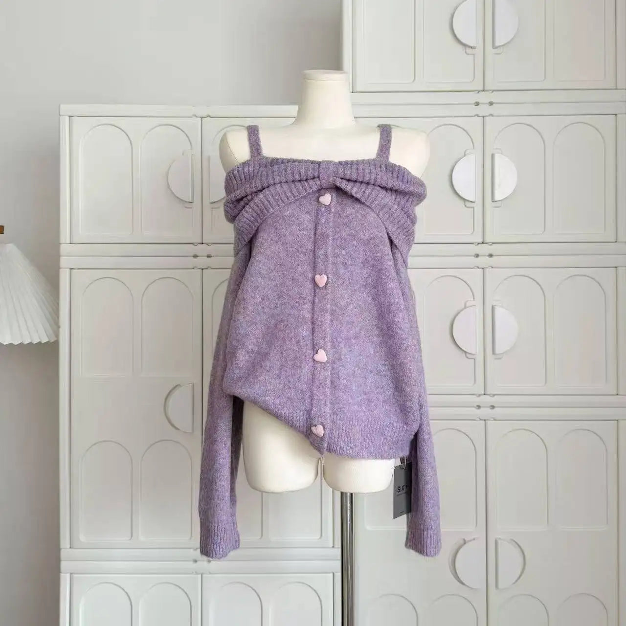 Preppy Style Sweet Knitted Sweater