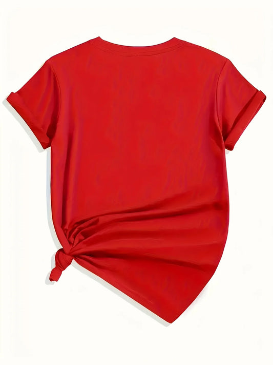 Floral Hummingbird Heart Women's Tee