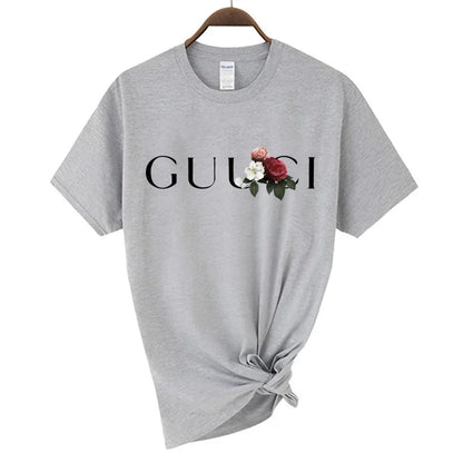 High Quality Women's T Shirt Letter Printed