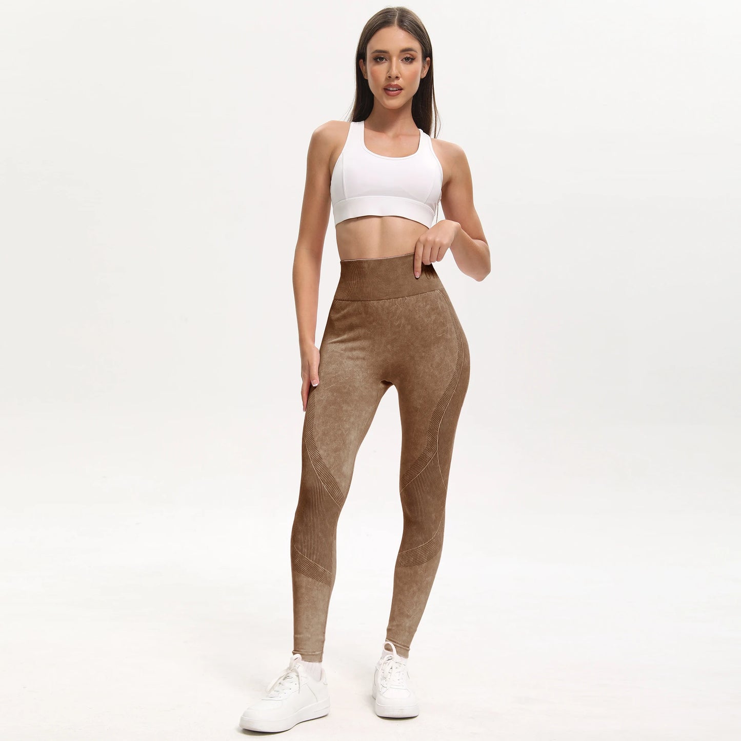 2 Pack High Waisted Sexy Butt Lifting Yoga Leggings