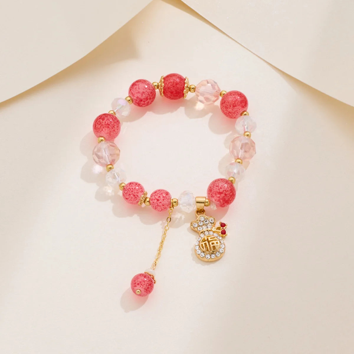Glass Bead Bracelet