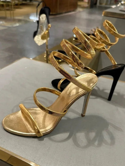 Street Style Ankle Strap Open Toe Sandals