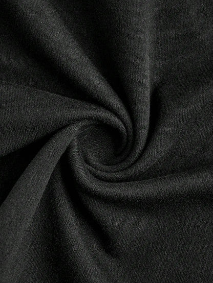 Black Crop Short Sleeve T-Shirt