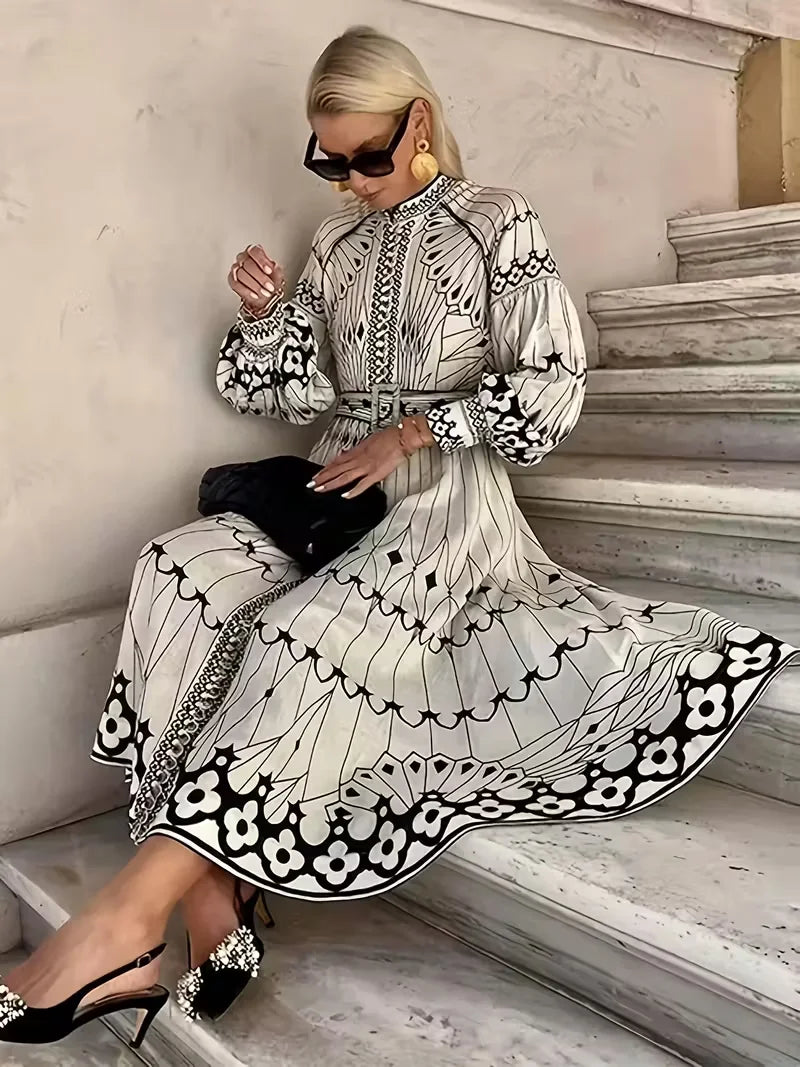 autumn/winter fashionable and elegant dress