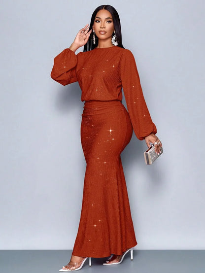 Suitable For Christmas Party Vacation & Dating & Valentine's Day Dating Pink Color Elegant Mermaid