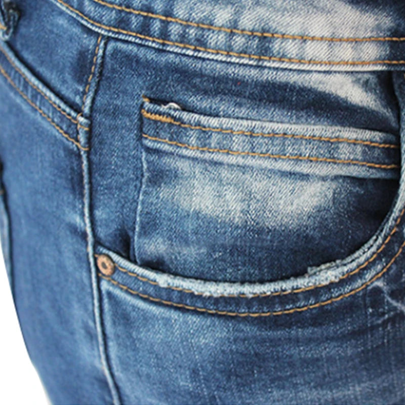 Women Jeans Blue Slim Ripped Jeans