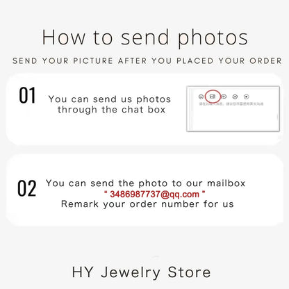 Eyes Photo Key Chain Gold Butterfly
