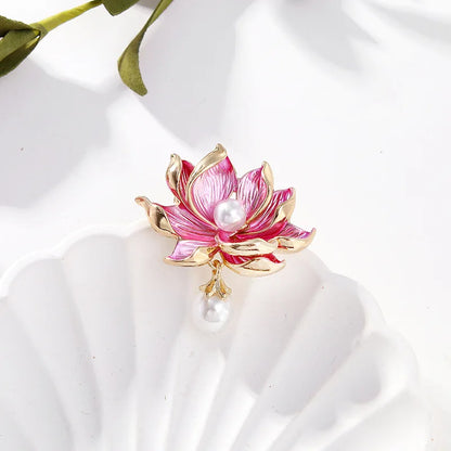 Lotus Flower Brooch (One Piece)
