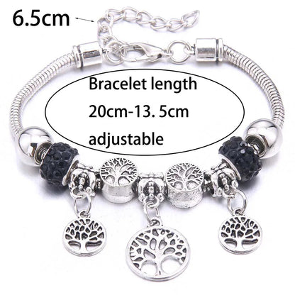 White Butterfly Charm Bracelet & Bangles