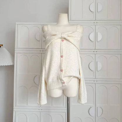 Preppy Style Sweet Knitted Sweater