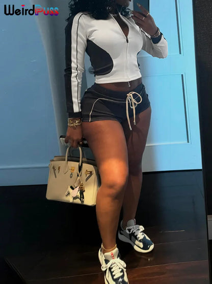 Weird Puss Casual Sporty 2piece Set
