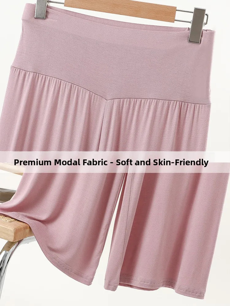 High-Waist Loose Wide-Leg Pants