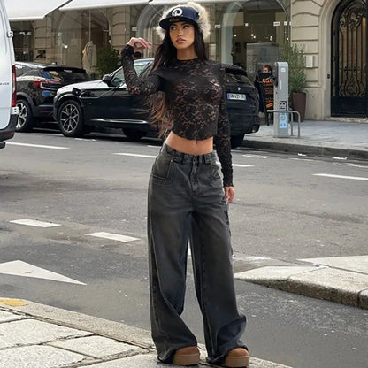 Sexy V-Neck Sheer T-Shirts