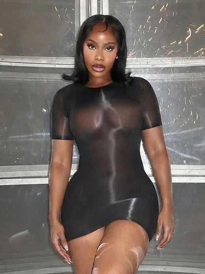 Weird Puss Wild See Through Dress